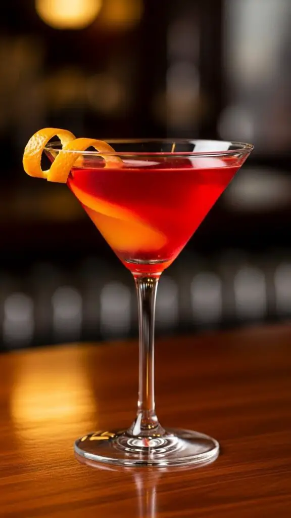 Cranberry Orange Martini