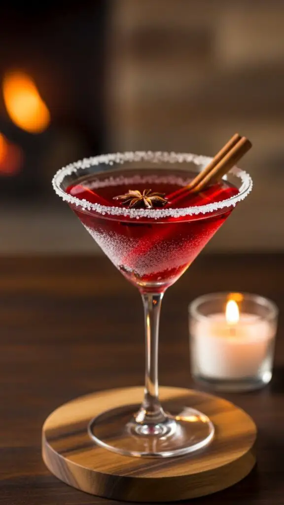Cranberry Pomegranate Martini