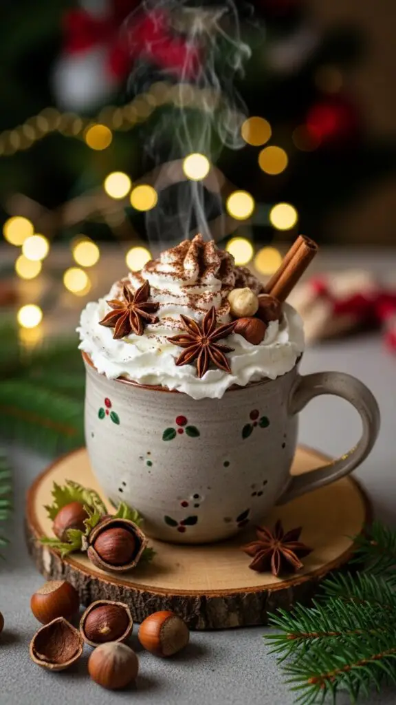 Hazelnut Christmas Coffee