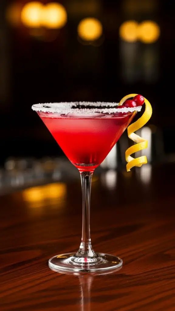 Classic Cranberry Lemon Drop Martini (The Crowd-Pleaser)