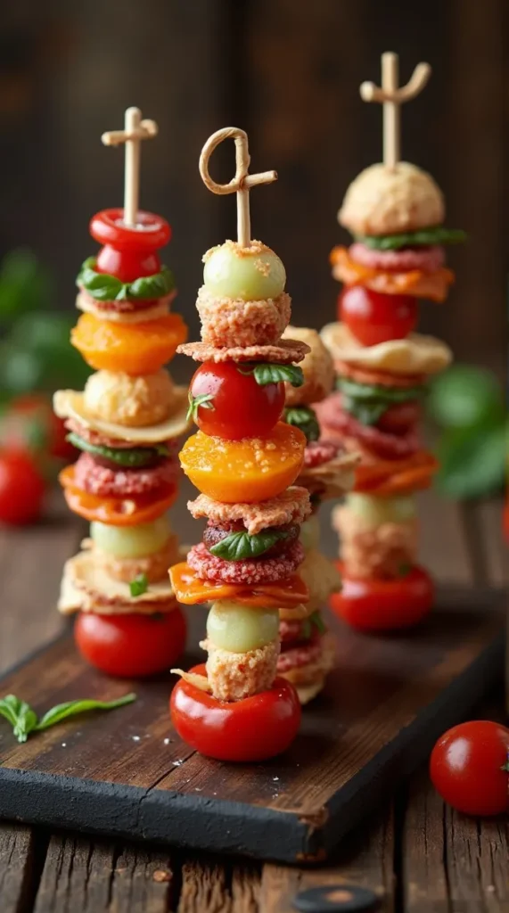 Italian Antipasto Skewers
