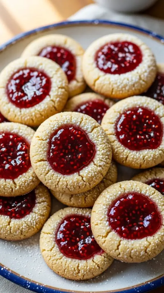 Jam-Filled Thumbprint Cookies