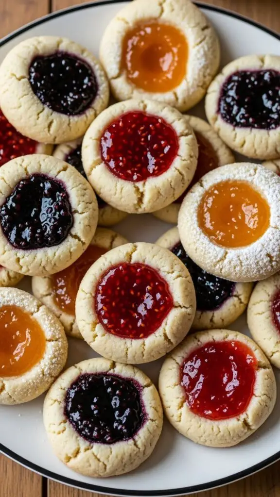 Jam-Filled Thumbprint Cookies