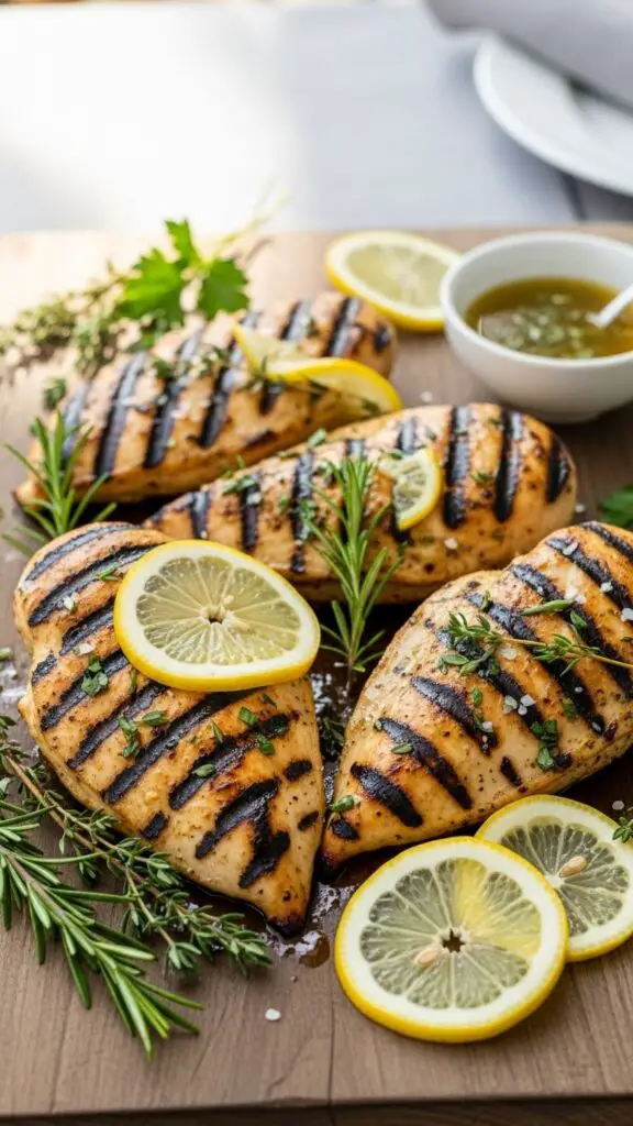 . Lemon-Herb Grilled Chicken & Asparagus Sheet Pan Magic