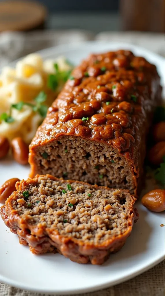 Lentil & Walnut Holiday “Meatloaf”