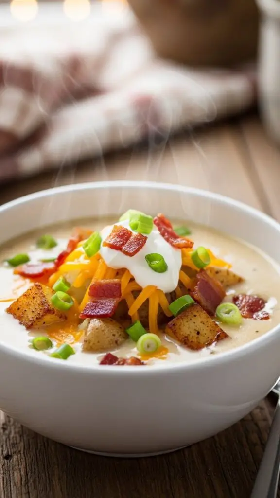 Loaded Baked Potato Soup That’s Better Than the Morning After