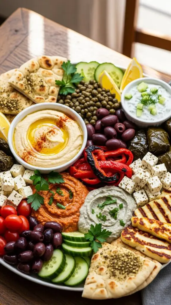 Mediterranean Meze Magic Platter
