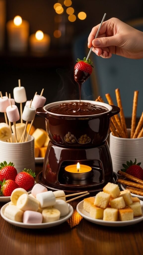 Midnight Chocolate Fondue