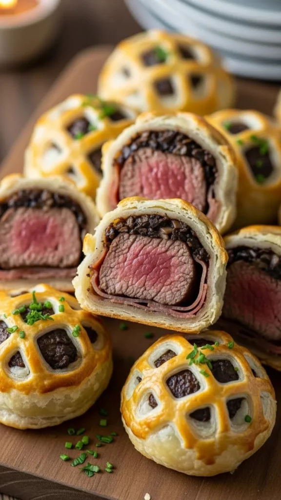 Mini Beef Wellington Bites