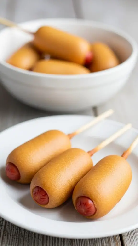 . Mini Corn Dogs