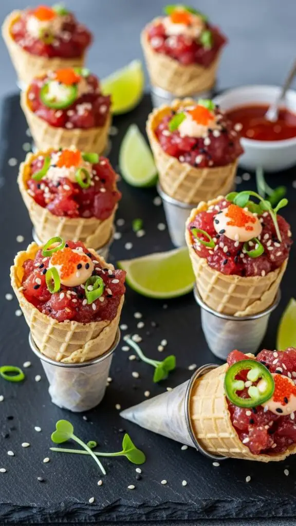 . Mini Lobster Rolls with T