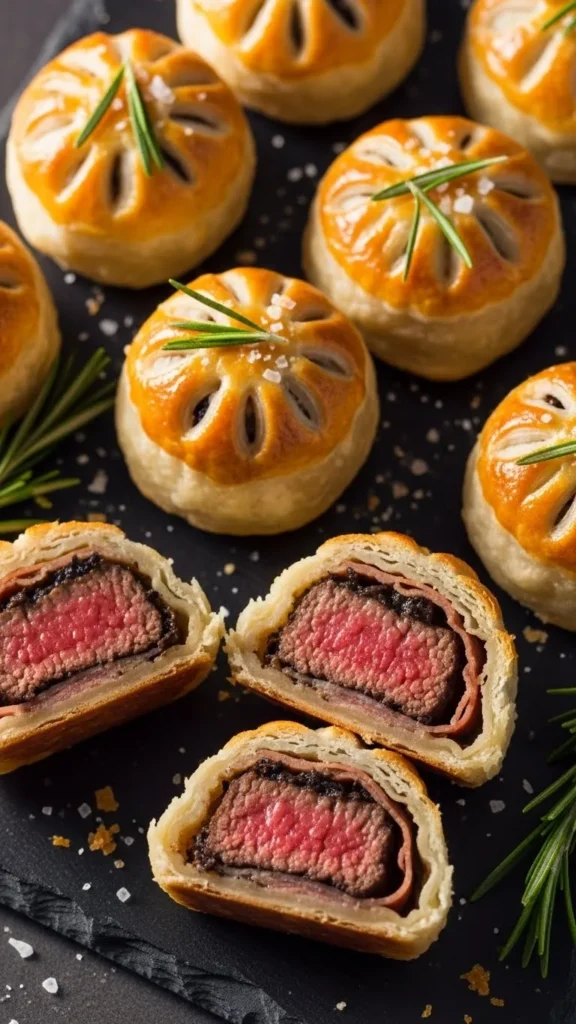 Miniature Beef Wellington Bites