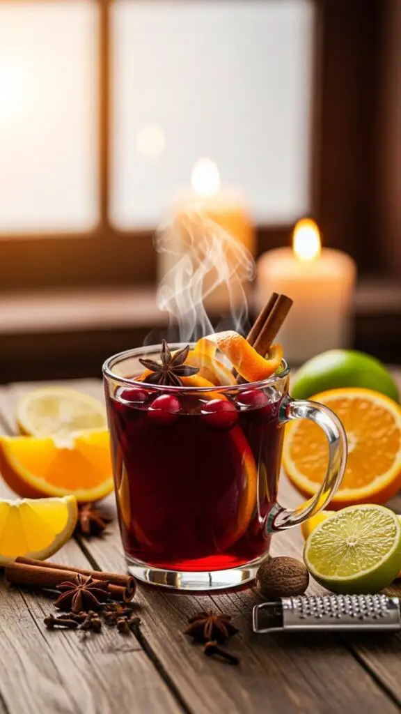 Mulled Wine with a Citrus Twist