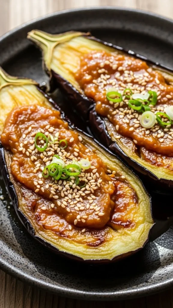 Nasu Dengaku (Miso-Glazed Eggplant)