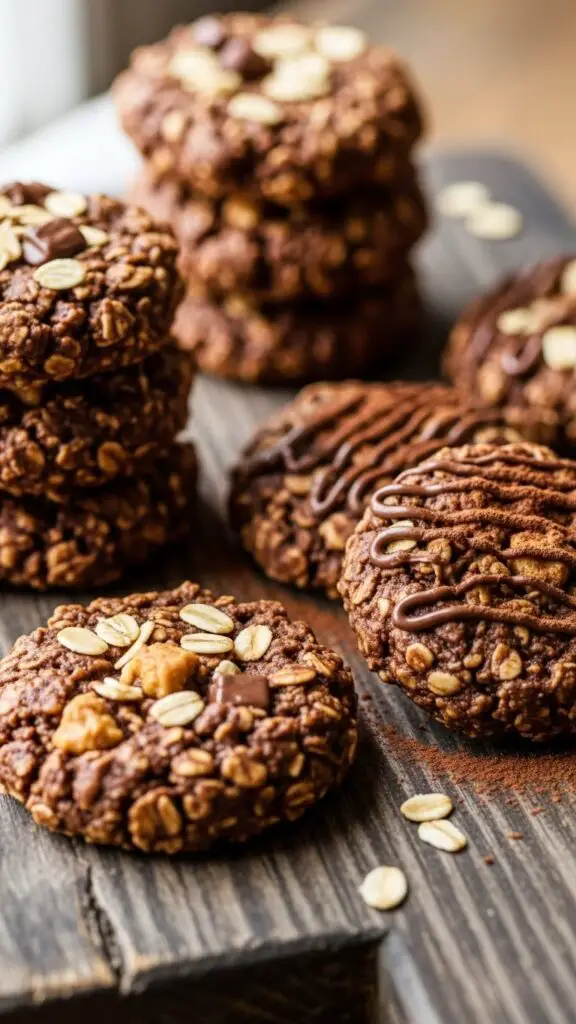 No-Bake Chocolate Oat Cookies for Quick Fixes