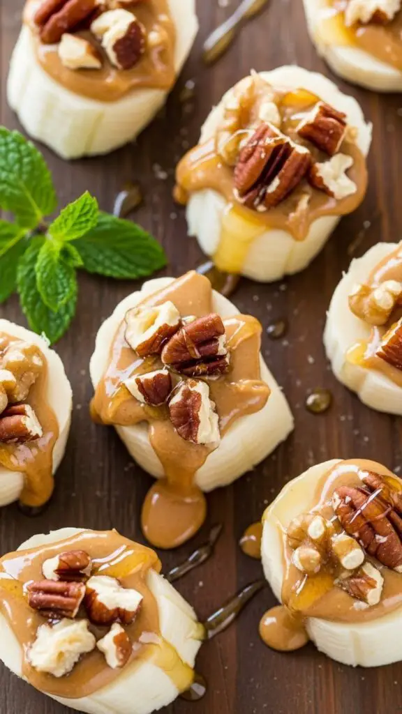 Nut Butter Banana Bites