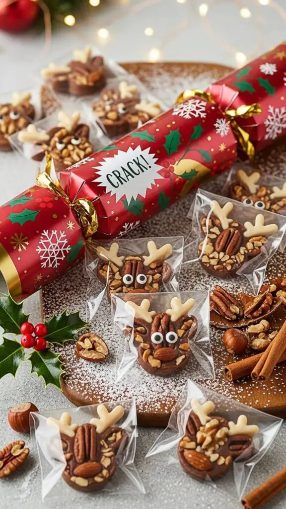 Nutty Reindeer Christmas Cracker Toffee