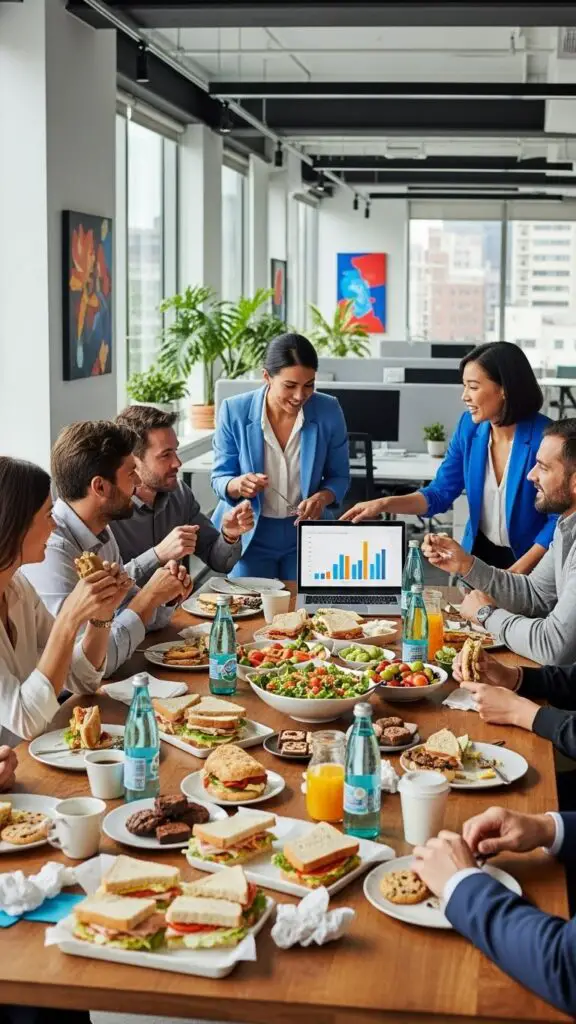 Office Lunch Meeting