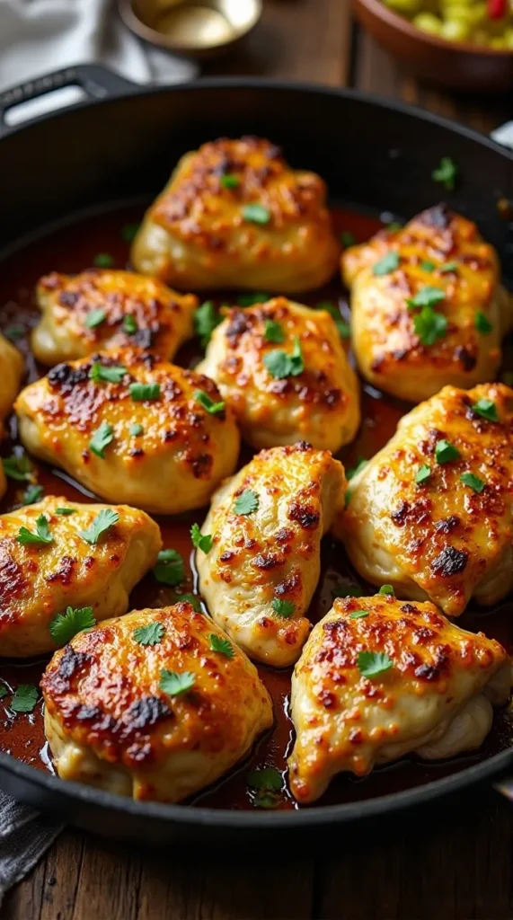 One-Pan Garlic Butter Chicken Thighs