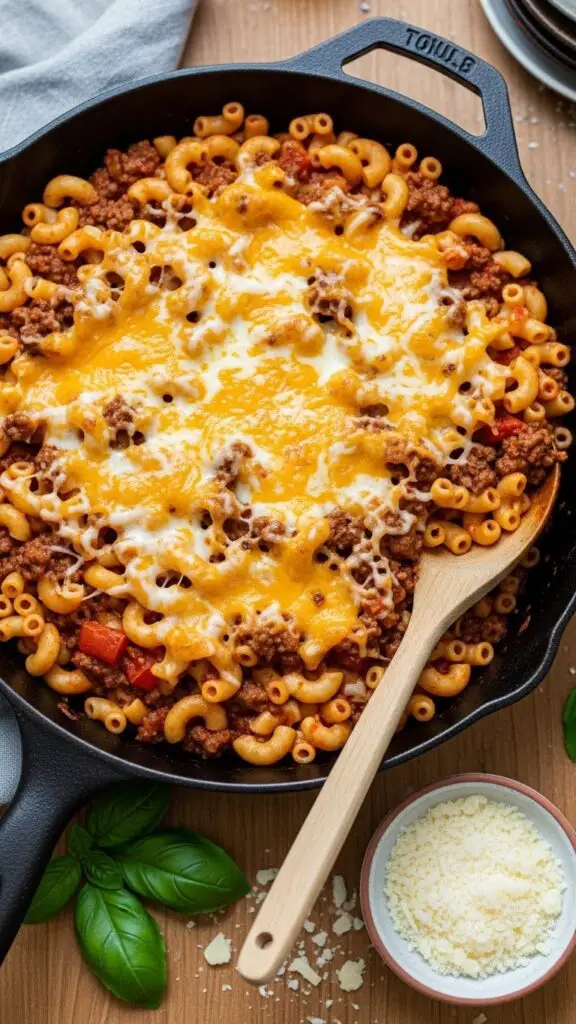One-Pot Beef & Mac