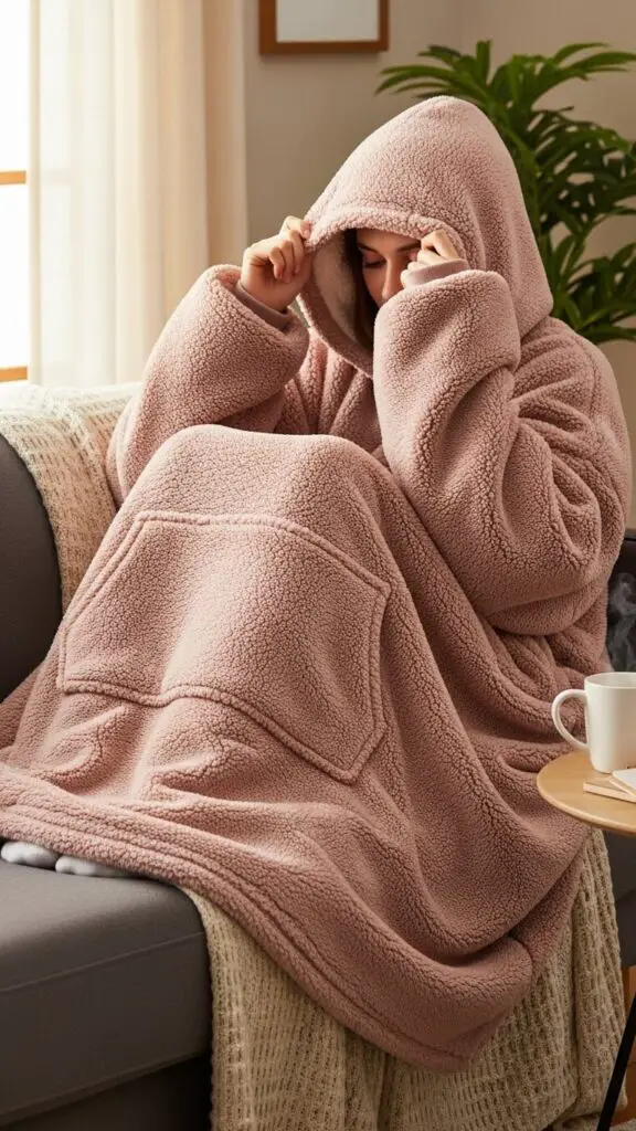 Oversized Hoodie Blanket (Yes, the Oodie Type)