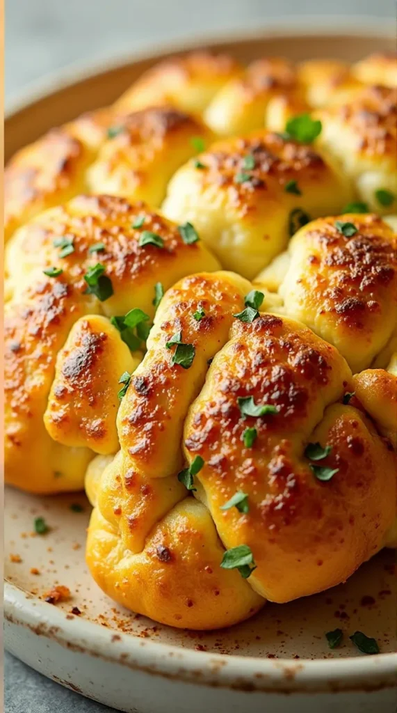 Parmesan Garlic Pull-Apart Bread