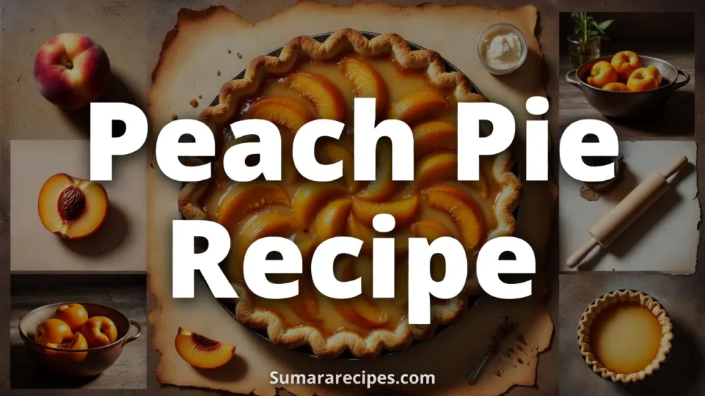 Peach Pie Recipe