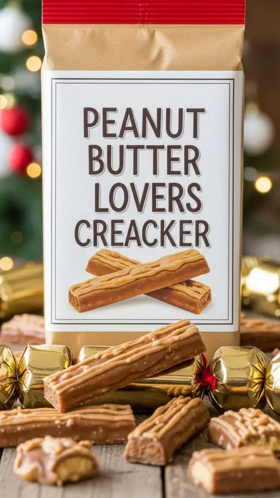 Peanut Butter Lover’s Christmas Cracker Toffee