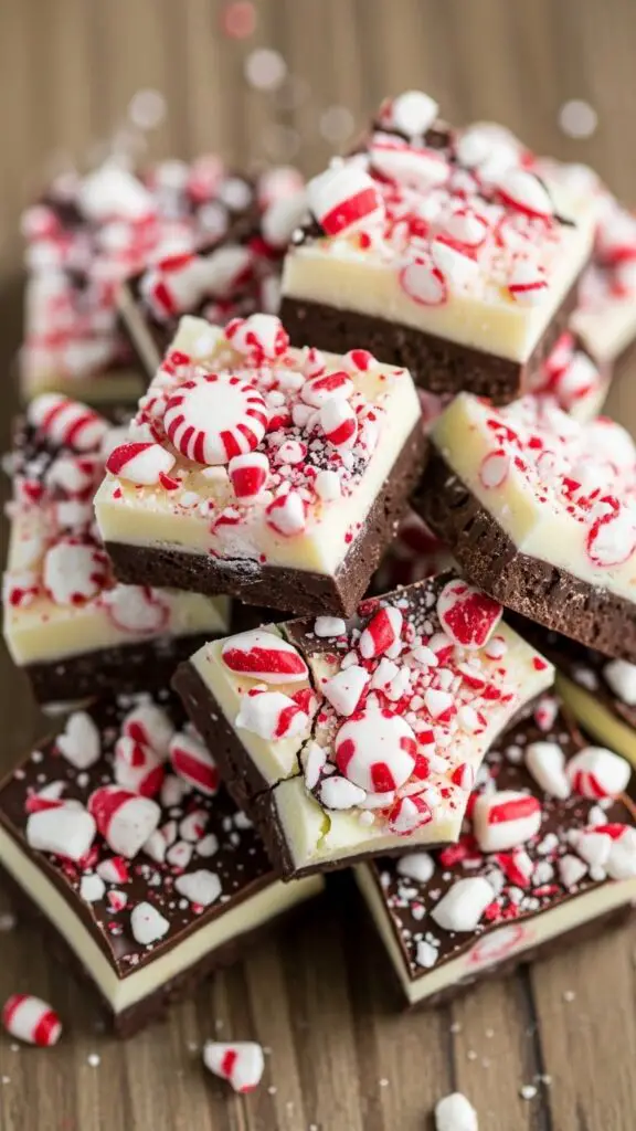 Peppermint Bark Bites