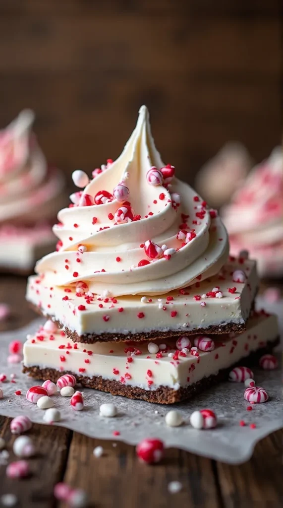 Peppermint Bark Blizzard Food