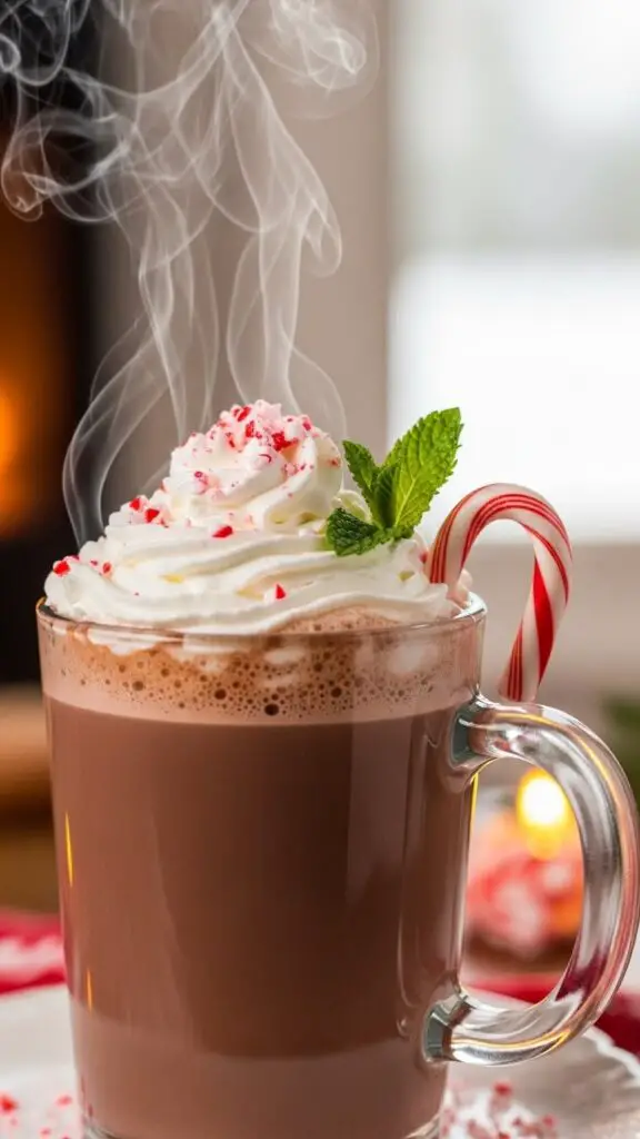 Peppermint Schnapps Hot Chocolate