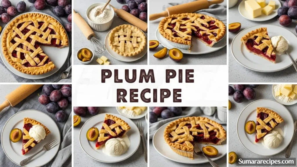 Plum Pie Recipe