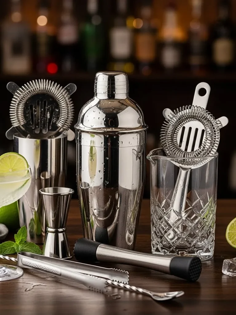 Premium Stainless-Steel Cocktail Shaker Set