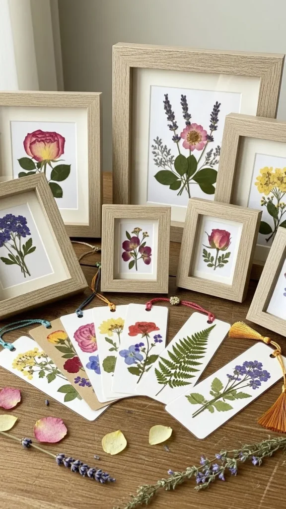 Pressed Flower Bookmarks or Frames