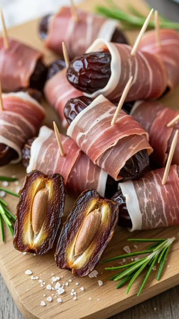 Prosciutto Wrapped Dates