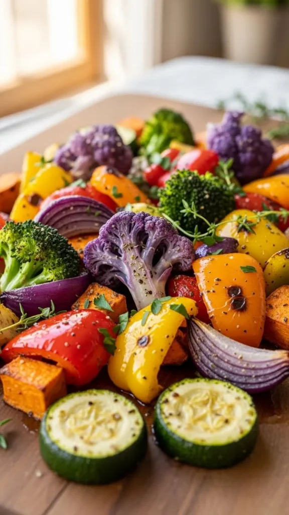 Rainbow Roasted Veggie Medley