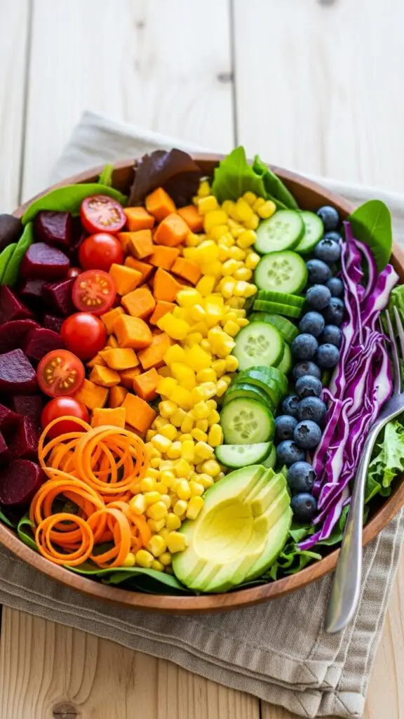 Rainbow Salad Bowl