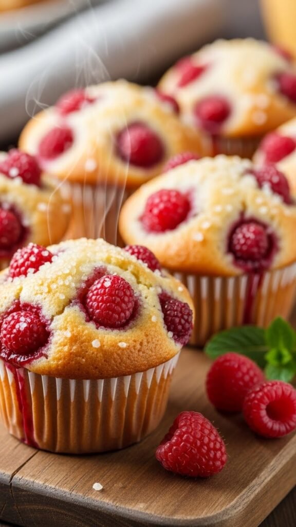 Raspberry Muffins