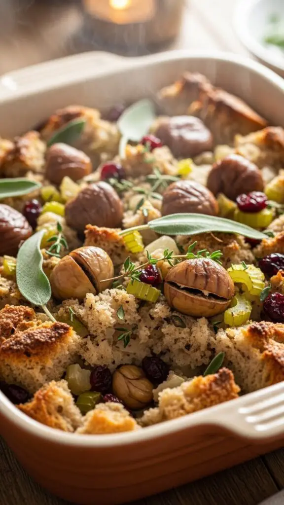 Roasted Chestnut Stuffing
