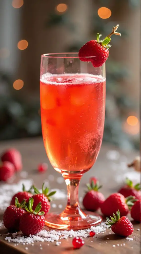 Santa's Aperol Spritz with Berry Bliss