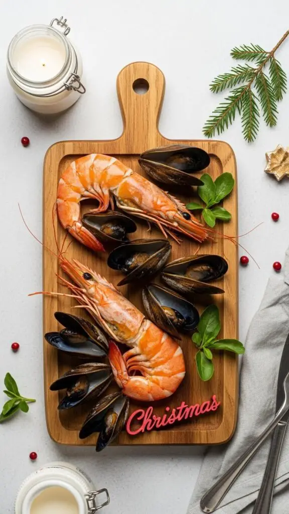 Rustic Winter Woodland Board