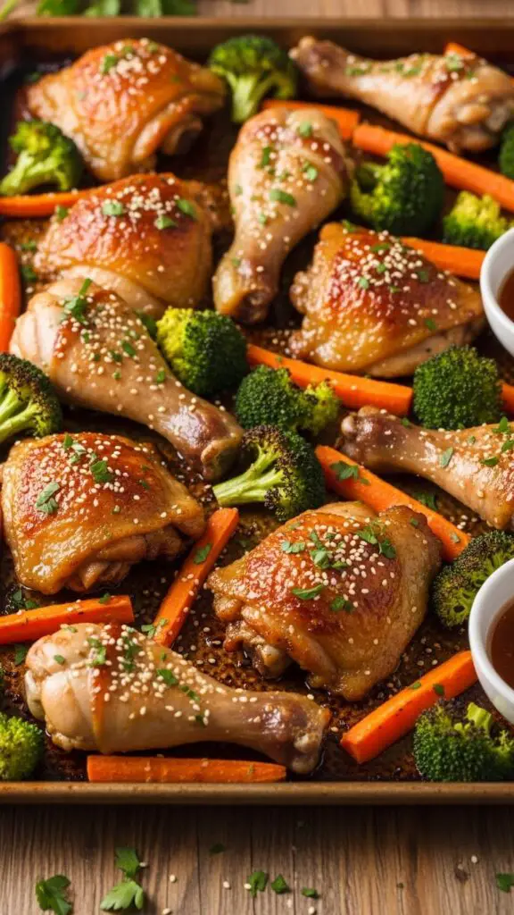 Sheet-Pan Honey Garlic Chicken