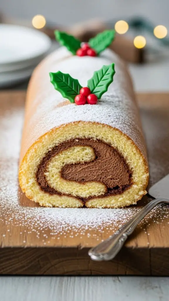 Simple Yule Log (Buche de Noel)