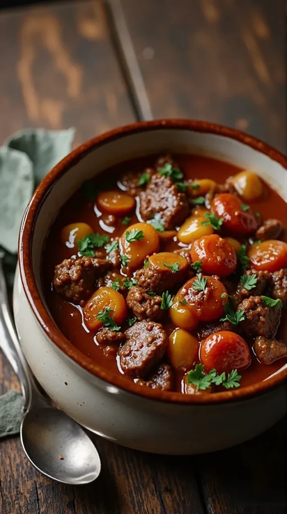 Slow Cooker Beef Bourguignon