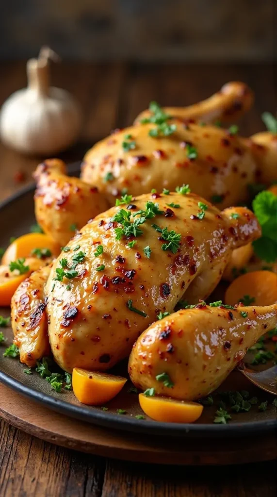 Slow-Roasted Garlic Butter Chicken