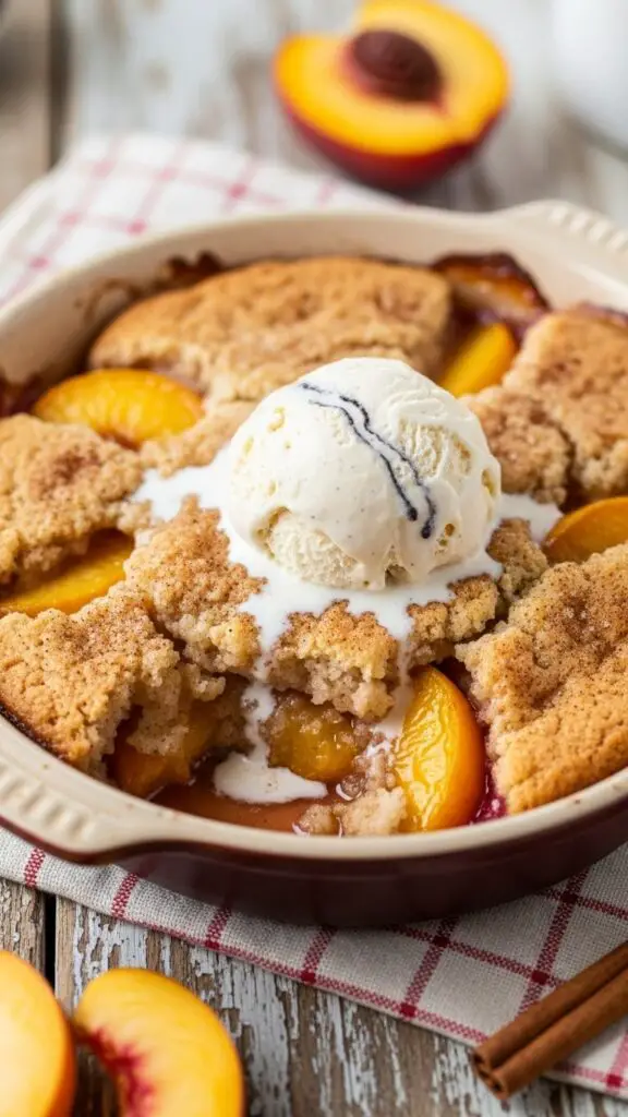 Southern Peach Cobbler