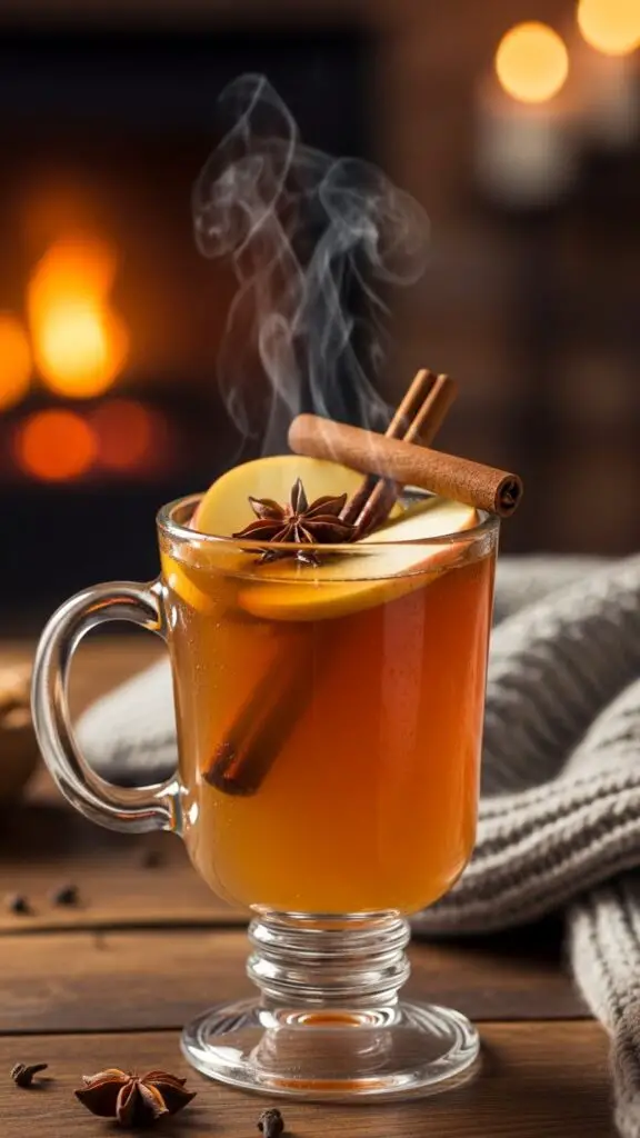 Spiced Apple Cider Cocktail