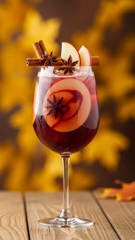 Spiced Apple Cider Sangria Twist