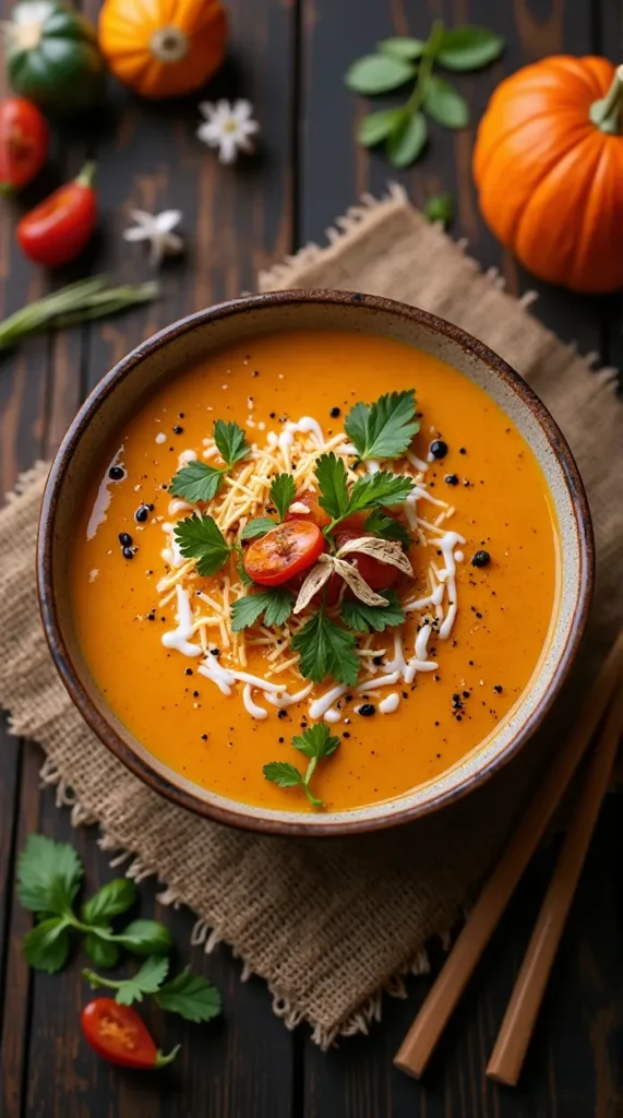 Spicy Thai Pumpkin Soup