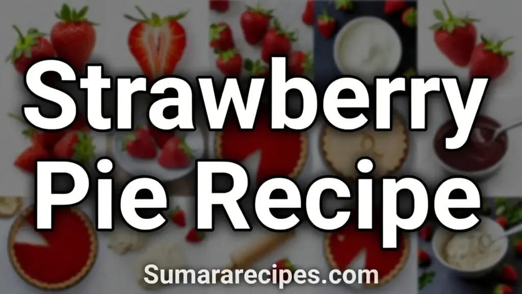 Strawberry Pie Recipe